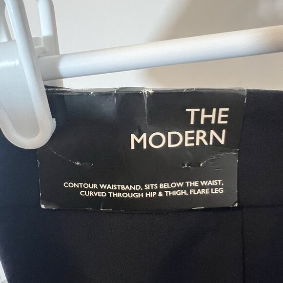 Nine West Women’s Dress Pants Size 6 Navy Blue The Modern Stretch  Zipper NWT - Picture 4 of 14